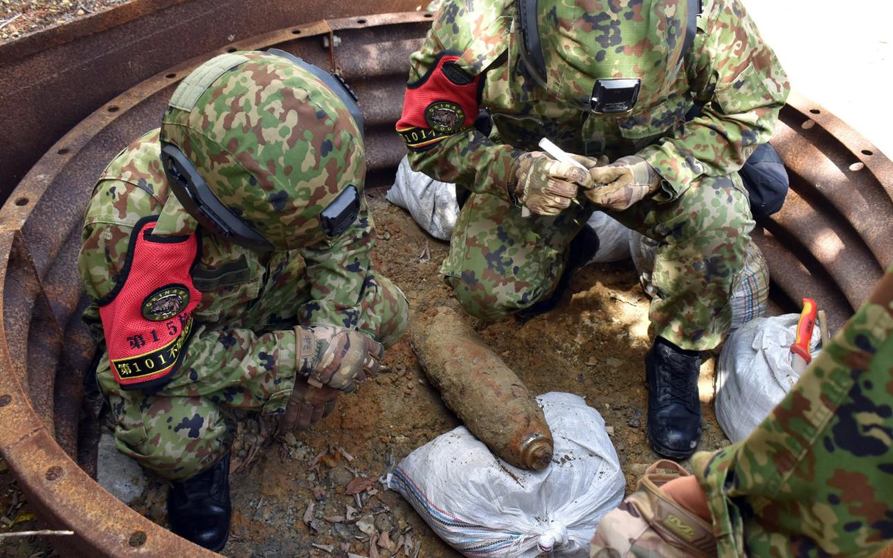 More than 11 tons of World War II ordnance cleared from Okinawa in a year