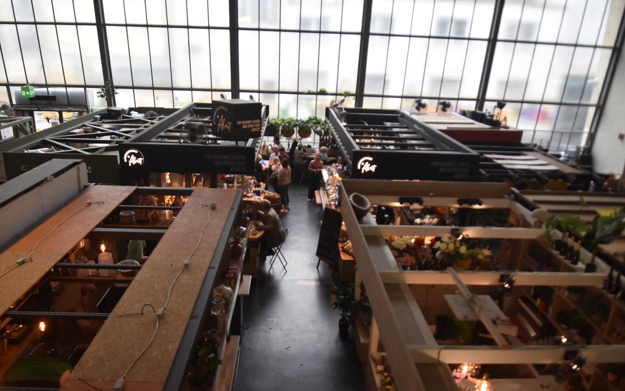 Try some international fare at Frankfurt’s Kleinmarkthalle