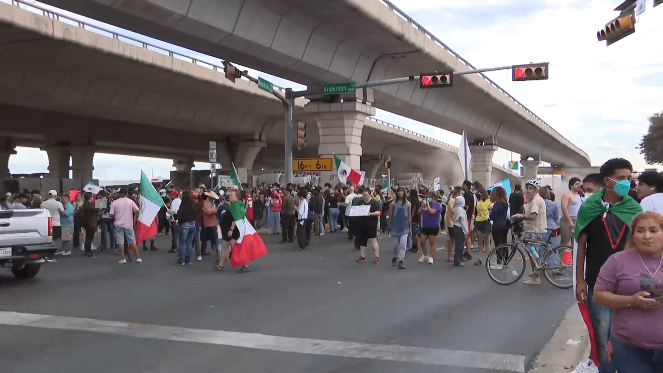 ICE shooting in North Austin sparks protest – KEYE