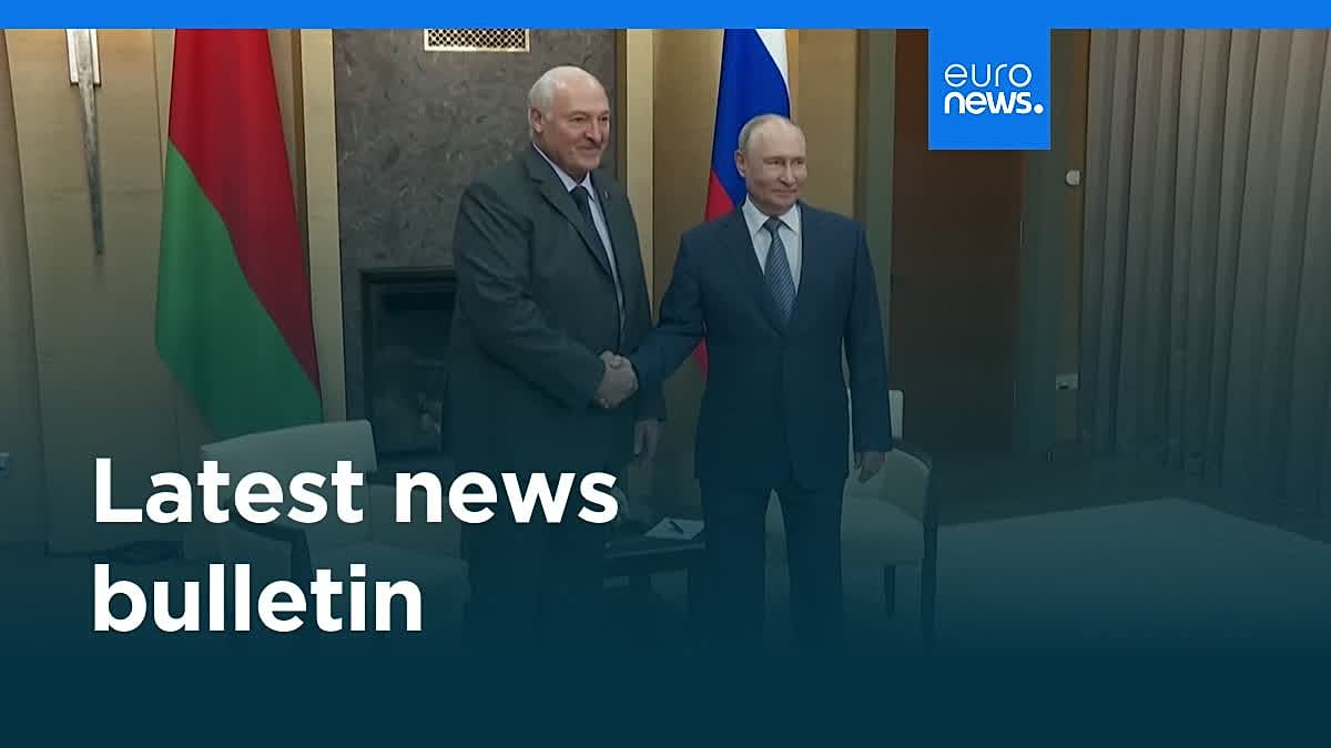 Video. Latest news bulletin | September 22nd, 2026 – Midday – Euronews.com