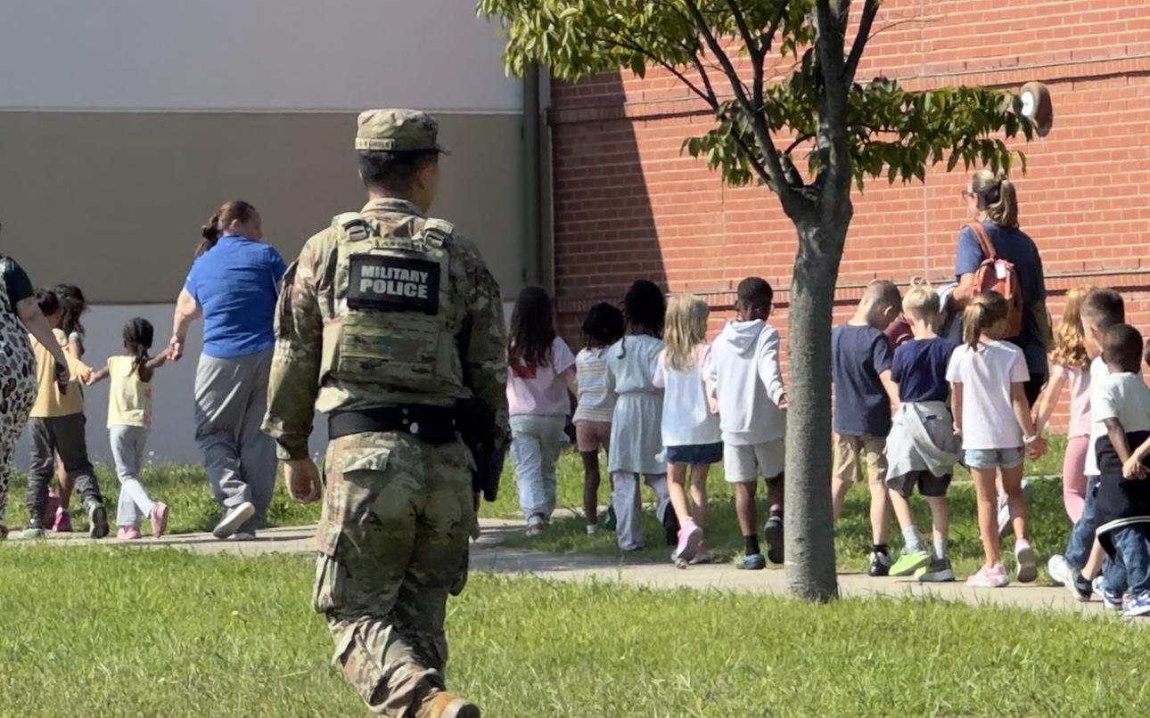 No active threat found after elementary school evacuation at Camp Humphreys