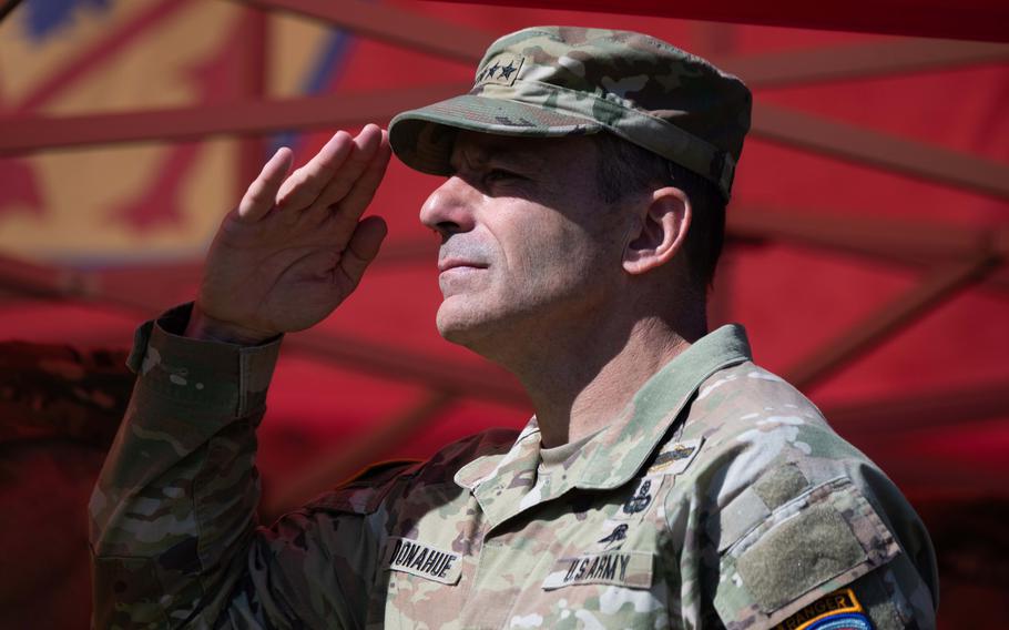 ‘Action hero’ Army general Donahue headed for early retirement from Germany post – stripes.com