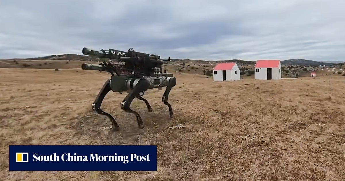 Were the Serbian military’s new robot dogs built using Chinese technology? – South China Morning Post