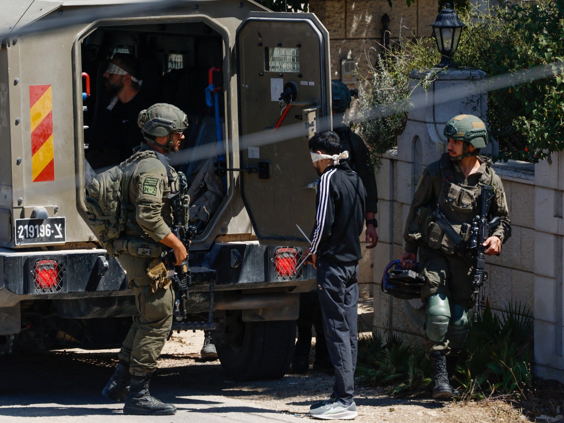 Israeli forces arrest dozens of Palestinians in occupied West Bank raid