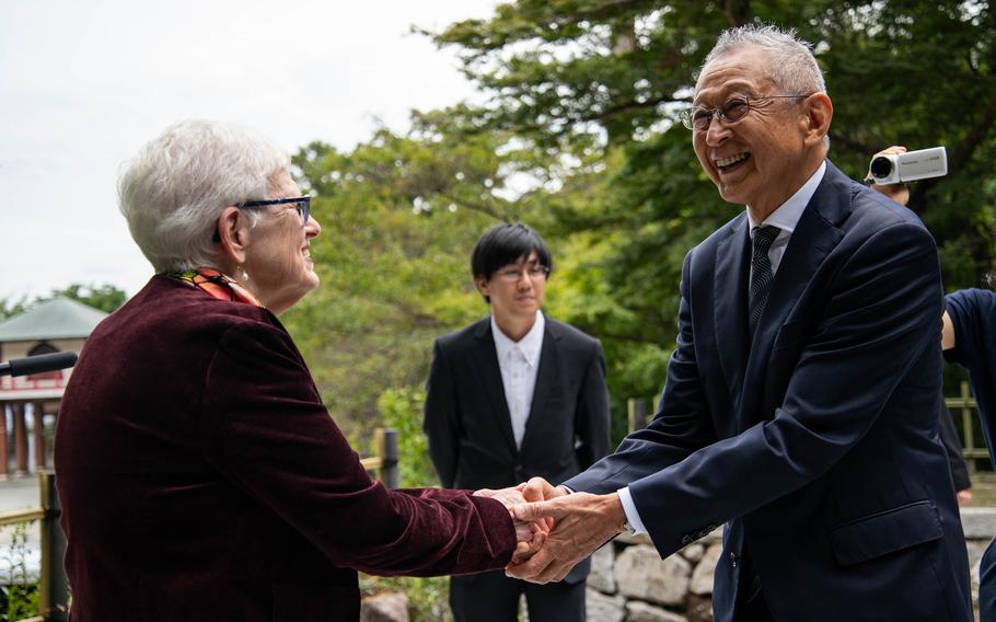 Family of US airman who died in wartime medical experiments joins memorial in Japan