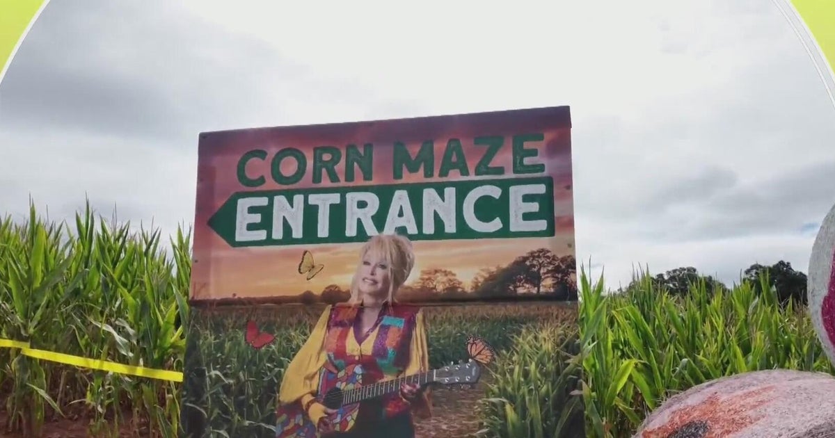 Walk the Line I North Georgia farm celebrates Dolly Parton with fall corn maze – CBS News