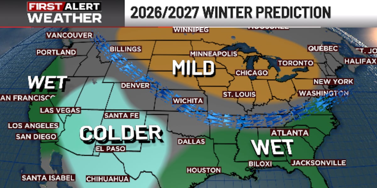 Super El Niño to bring Georgia a wet winter, with snow and ice expected – Atlanta News First