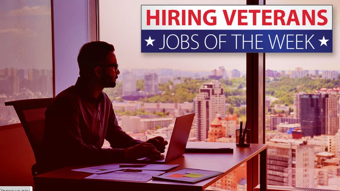 Hiring Veterans: Jobs of the week for Sep. 7, 2026
