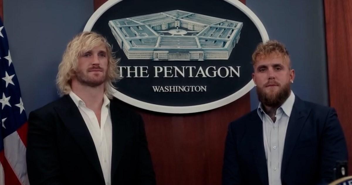 Why were Jake and Logan Paul at the Pentagon? – Metro.co.uk