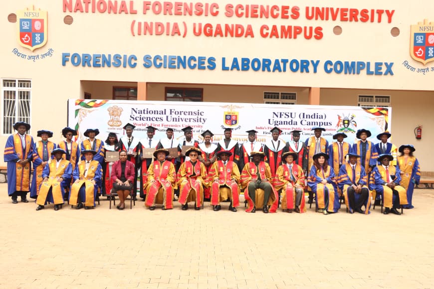 National Forensic Sciences University Graduates Pioneer Class In Homeland and Cyber Security – UPDF