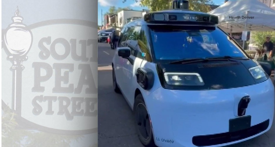 Waymo passes barricades, enters Denver farmers market – Denver Gazette