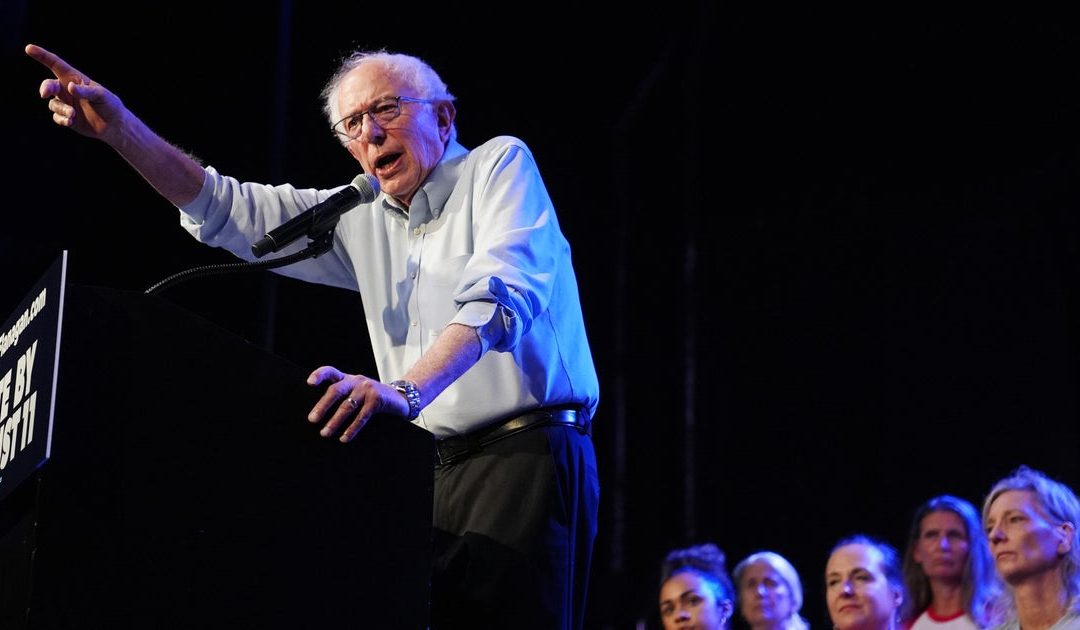Sanders says potential danger of AI is "probably greater" than nuclear weapons