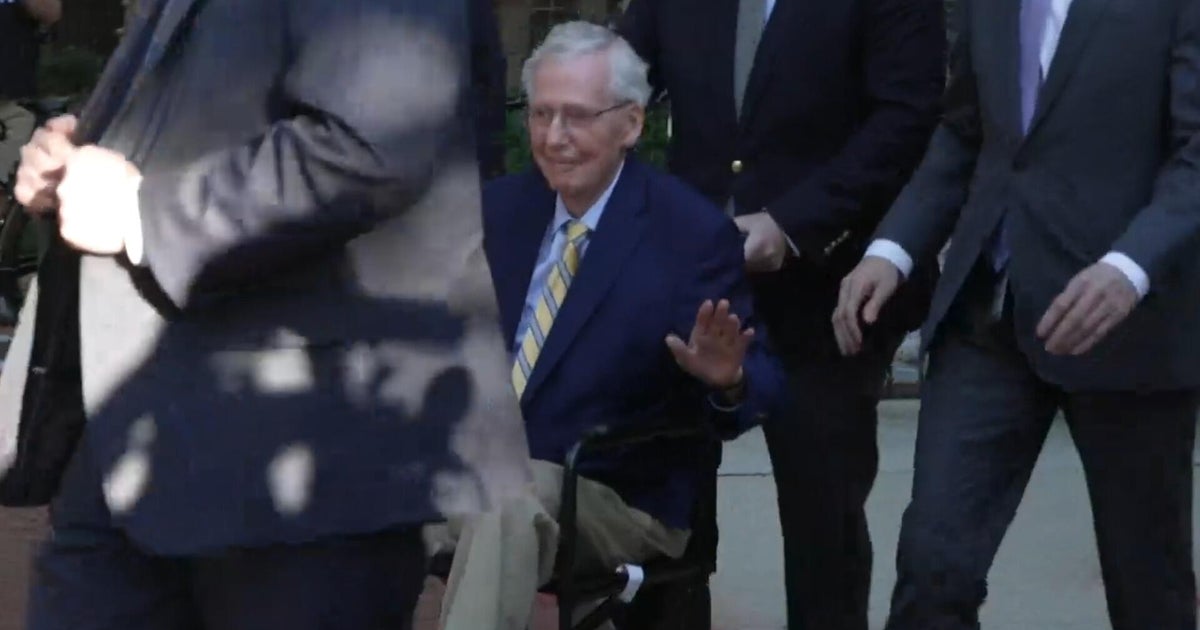Mitch McConnell seen publicly for first time since June