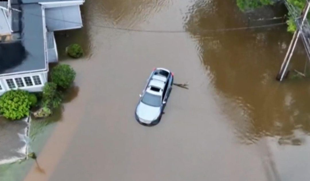 Torrential rains slam Connecticut, triggering dangerous flash floods