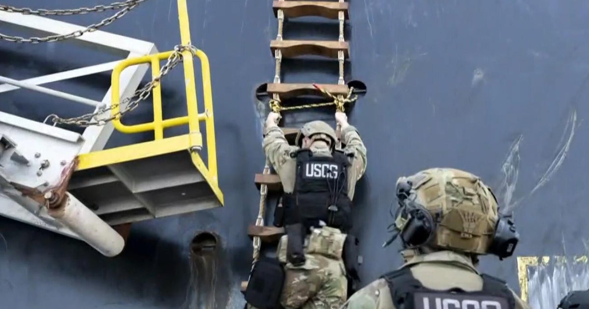 Video shows Coast Guard, FBI boarding oil vessel suspected of being hacked by Iran