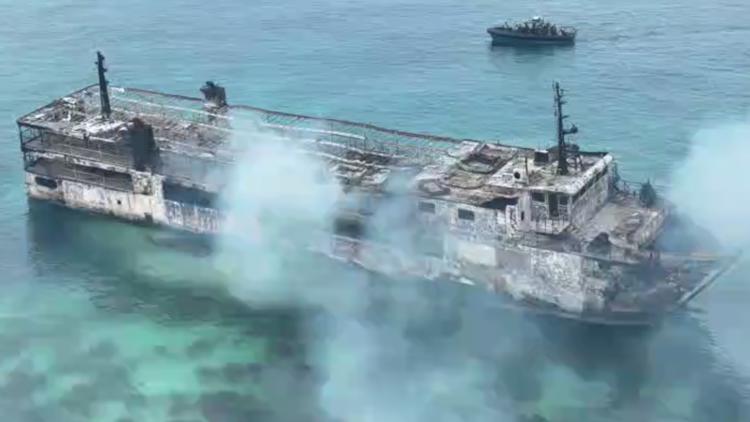 Fire on passenger ferry in Philippines leaves dozens missing and at least 5 dead