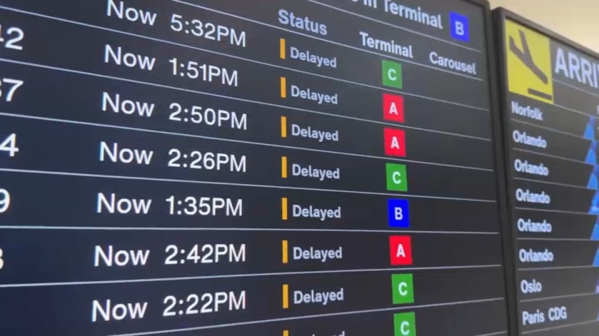 Is Newark open? Delays linger at airport after Monday travel meltdown – NBC New York