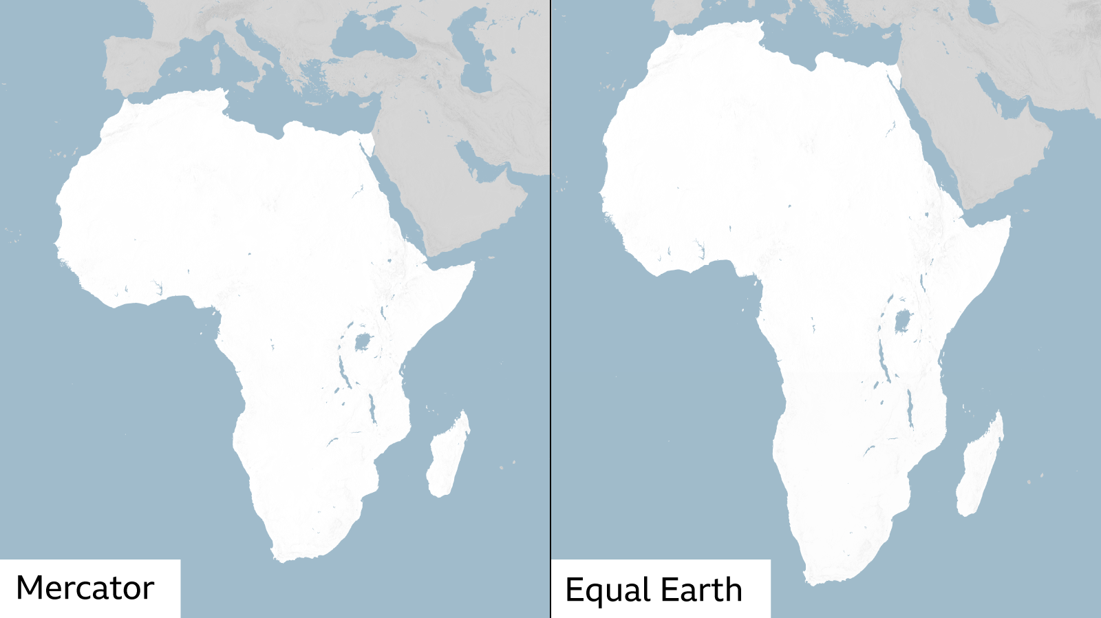 UN votes to adopt new world map to reflect Africa's true size