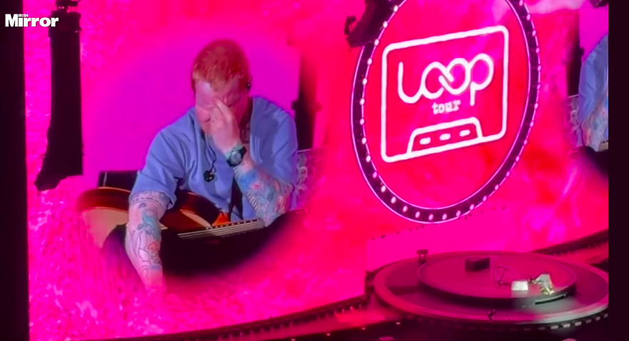 Ed Sheeran Delivers Pointless Statement Then Cries During Latest Concert – Defector