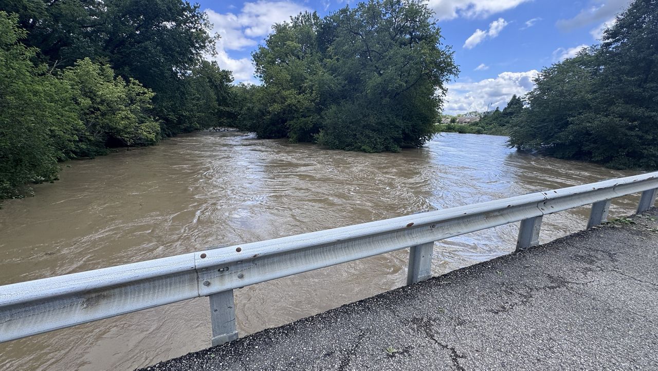 Homeless camps swept away in Columbus-area flooding – Spectrum News