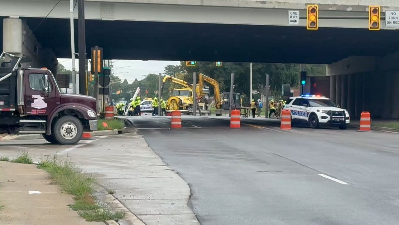 Columbus' Franklinton floodwall activated following heavy rains – Spectrum News