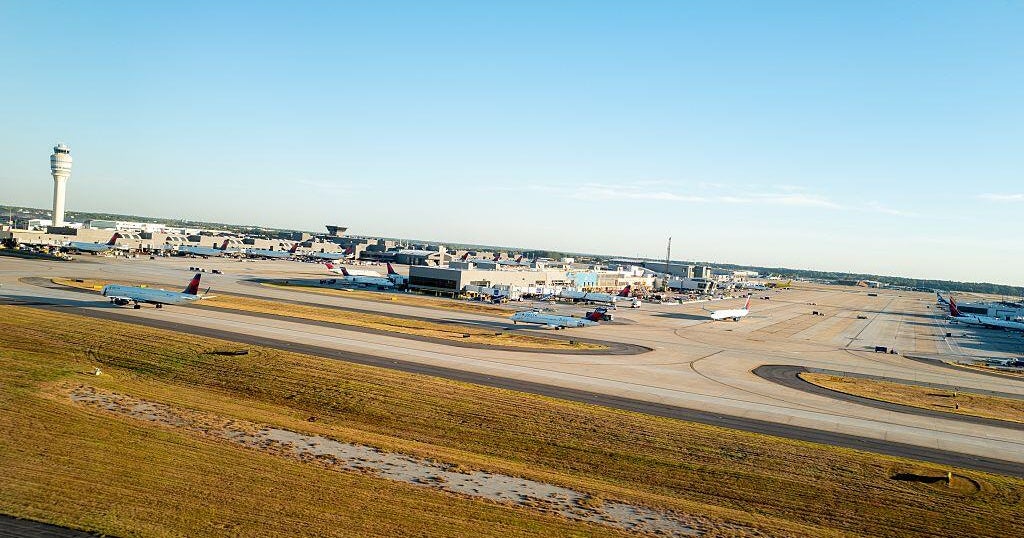 Atlanta airport reports 33,000-gallon sewage spill near runway – CBS News