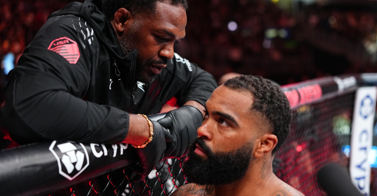 Jon Jones issues statement over Gable Steveson’s knockout loss, leaving the octagon immediately afterwards – MMA Fighting