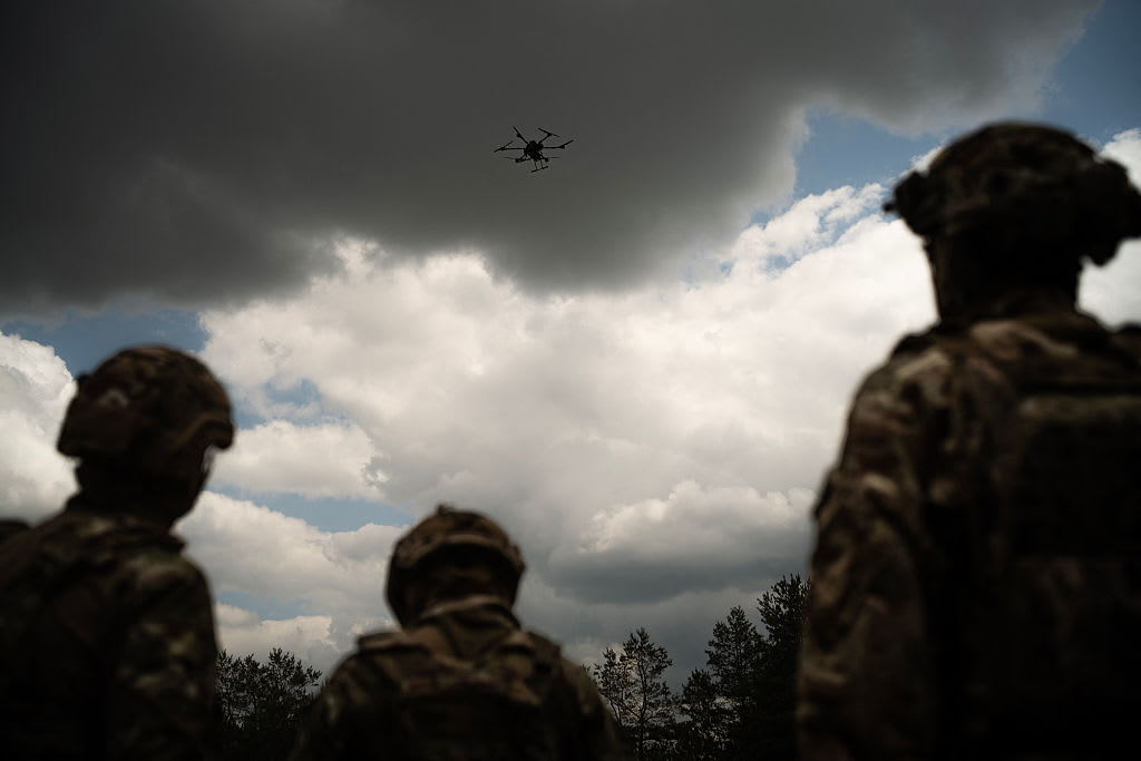 Fishing boat reels in large U.S. military drone off Florida coast