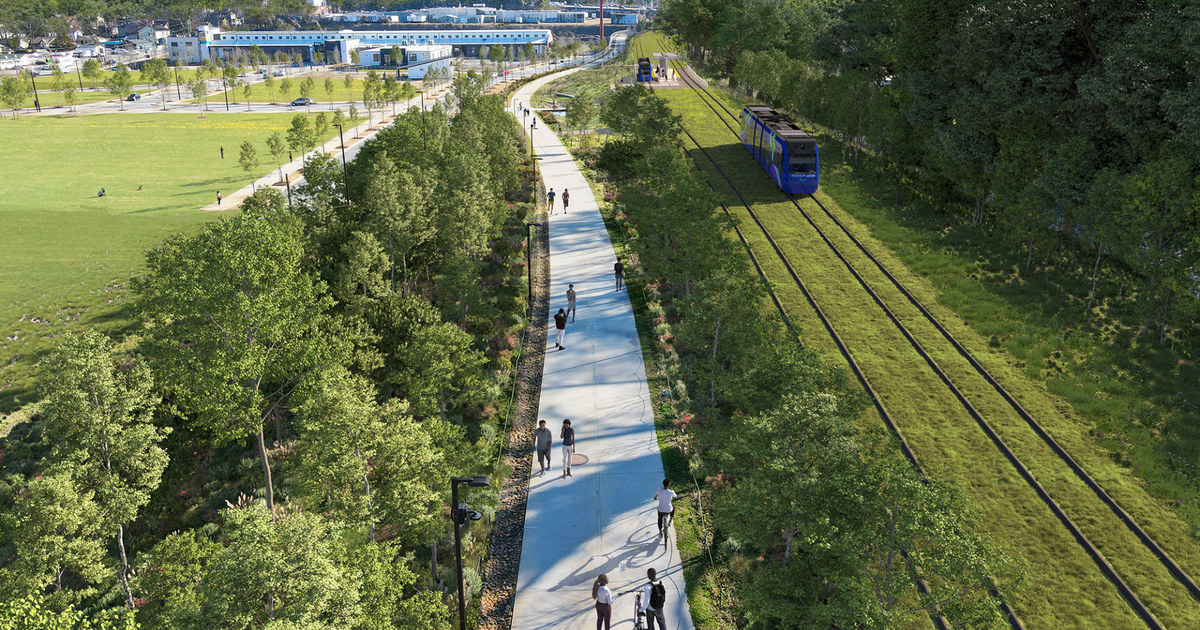 Atlanta City Council backs light rail along full 22-mile Beltline loop – CBS News