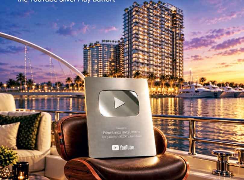 Prime Lands receives YouTube Silver Play Button – Daily Mirror – Sri Lanka