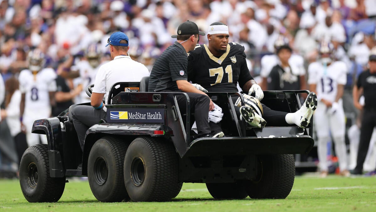 Saints left tackle Kelvin Banks Jr. suffers severe high ankle sprain, reportedly will have surgery
