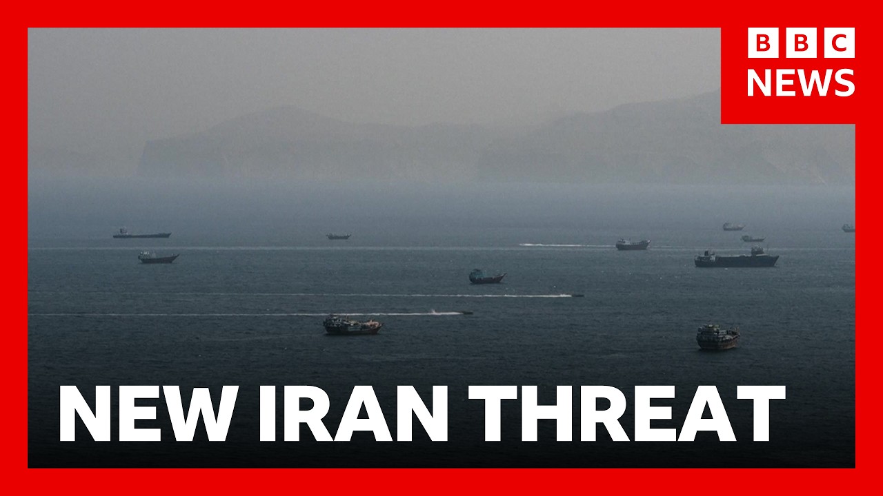 Iran warns of ‘heavier response’ after trading strikes with US in Strait of Hormuz | BBC News