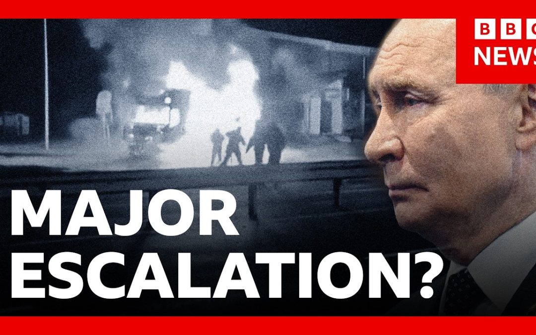 Russia struck near the Polish border. Is it a warning shot? | BBC News