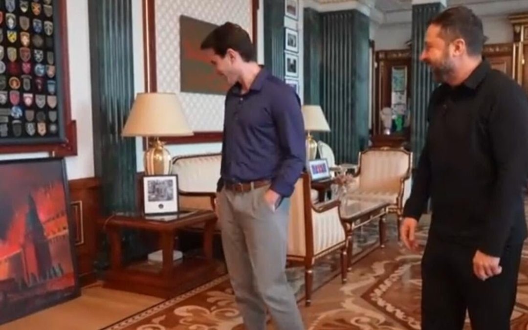 An exclusive look inside Zelenskyy’s wartime office