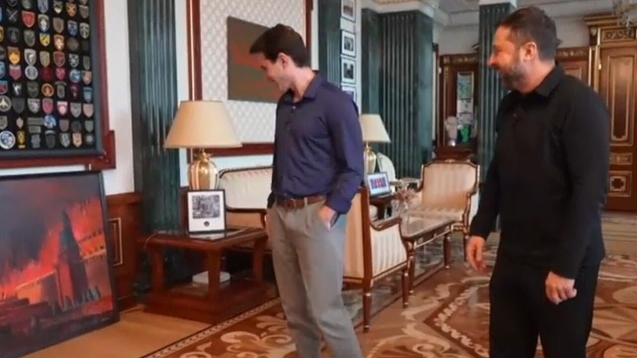 An exclusive look inside Zelenskyy’s wartime office