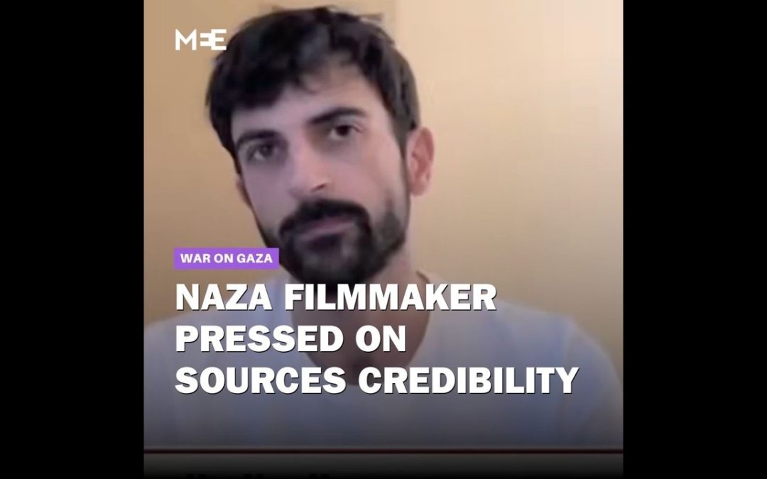 Israeli host questions credibility of sources in interview with Naza filmmaker Yuval Abraham