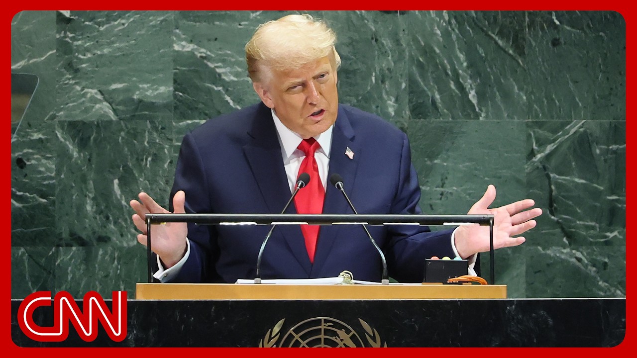 Live: Trump addresses UN General Assembly
