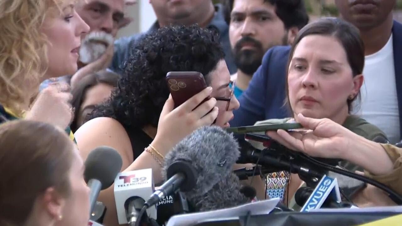 Man shot by ICE agent in Texas takes questions by phone, says bullet still lodged near his spine