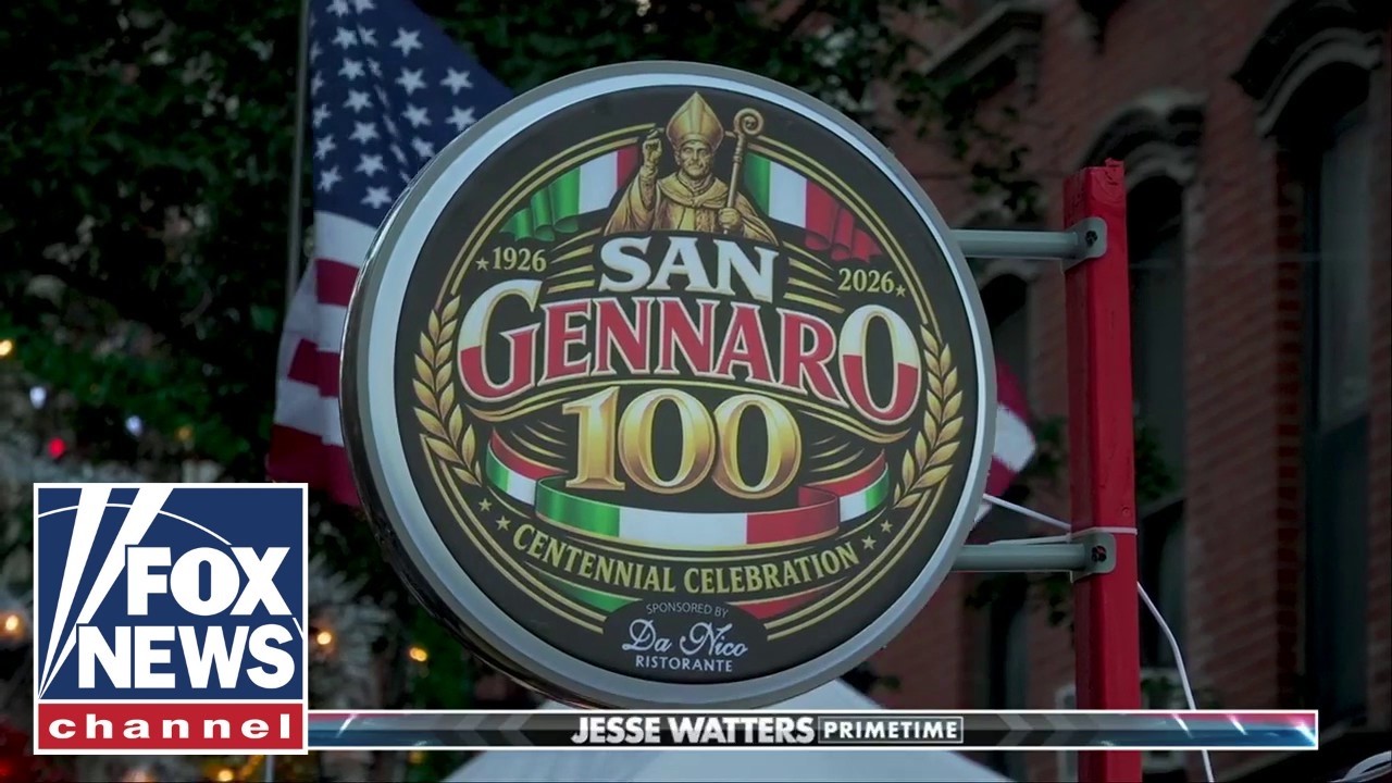 ‘Jesse Watters Primetime’ celebrates the 100th Annual Feast of San Gennaro