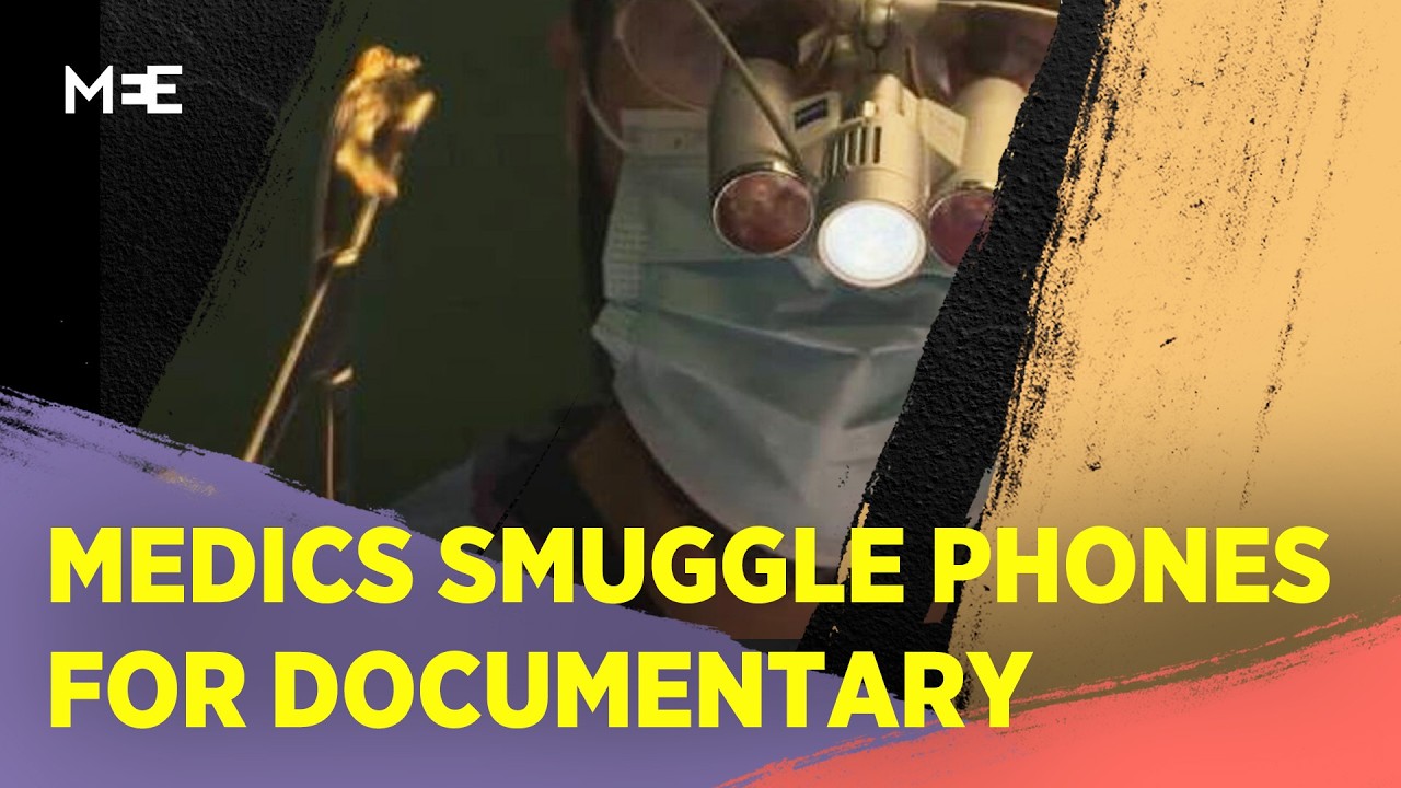 Medics smuggle iPhones into Gaza to film documentary