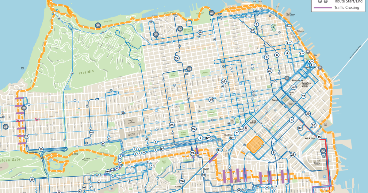 San Francisco Marathon road closures announced. Here's what to know. – CBS News