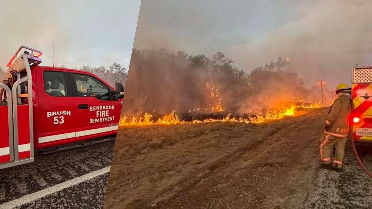 Ross Fire consumes 85,303 acres and is 31% contained; aerial attack continues Monday – NBC 5 Dallas-Fort Worth