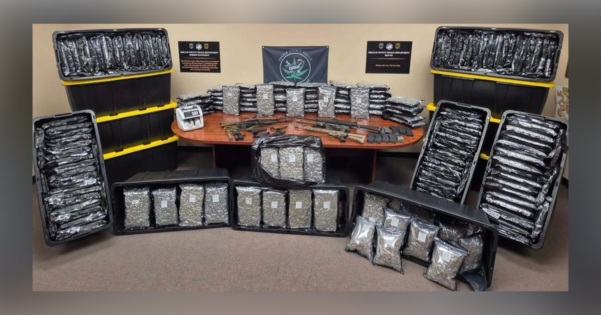 DeKalb Police seize 735 pounds of marijuana, 9 guns in drug bust – FOX 5 Atlanta