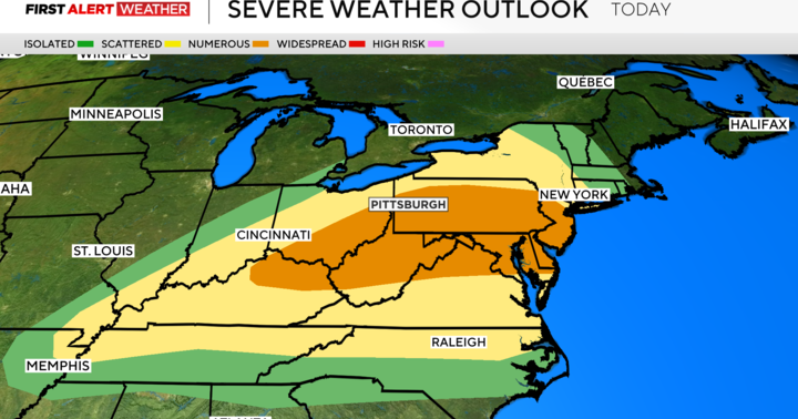 Storms bring multiple tornado warnings to western Pennsylvania – CBS News