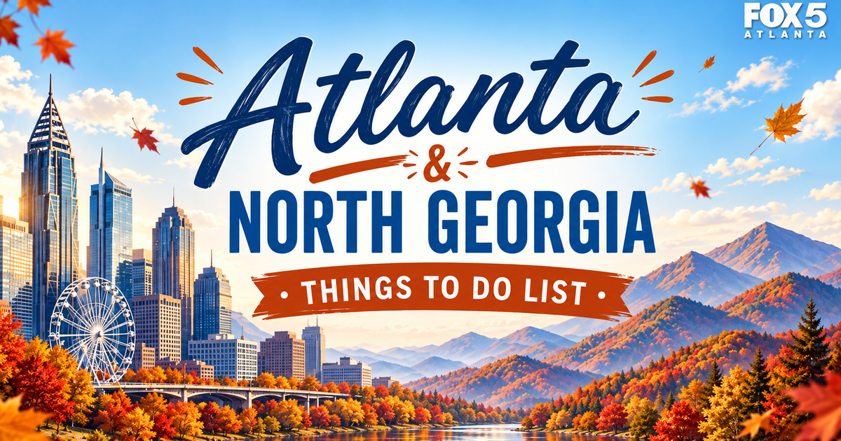 Things to do in metro Atlanta, North Georgia | Sept. 25-27, 2026 – FOX 5 Atlanta