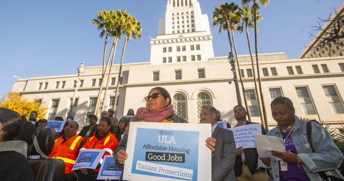 L.A. approves $466 million in affordable housing spending, the largest pool ever – Los Angeles Times