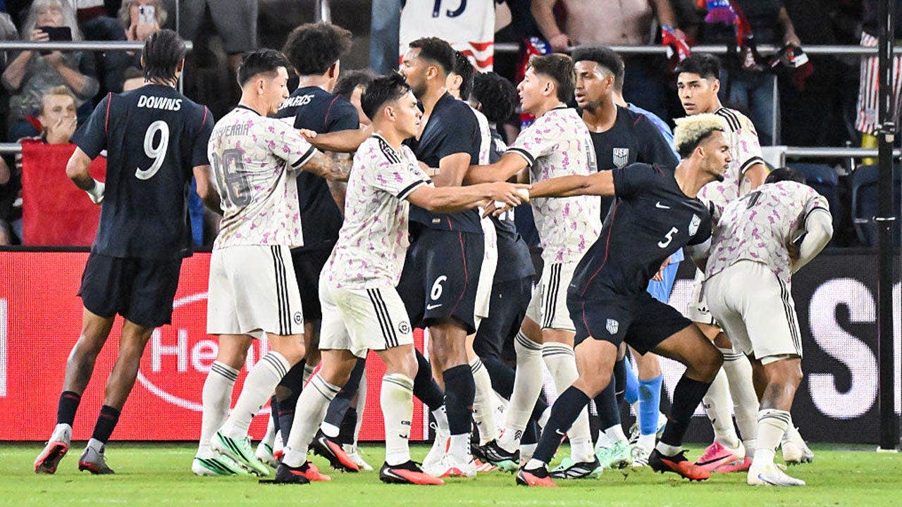 USMNT gets into bench-clearing brawl after Chilean player kicks at goalkeeper in closing seconds of friendly – Fox News