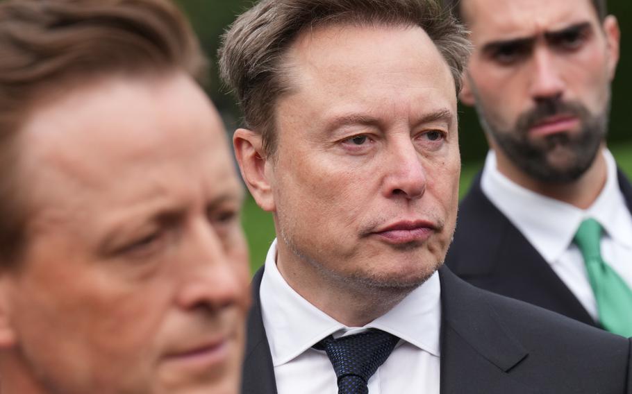 Musk to help lead Pentagon team studying the future of war – stripes.com