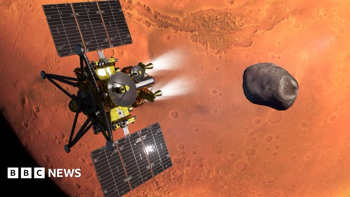 Mission blasts off for Mars to grab a piece of its moon