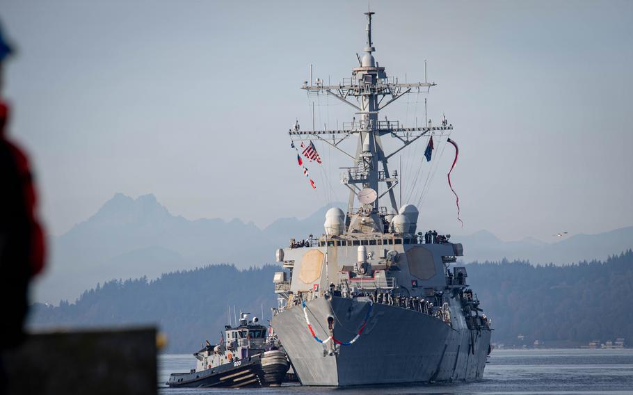 USS Benfold returns home after Pacific deployment